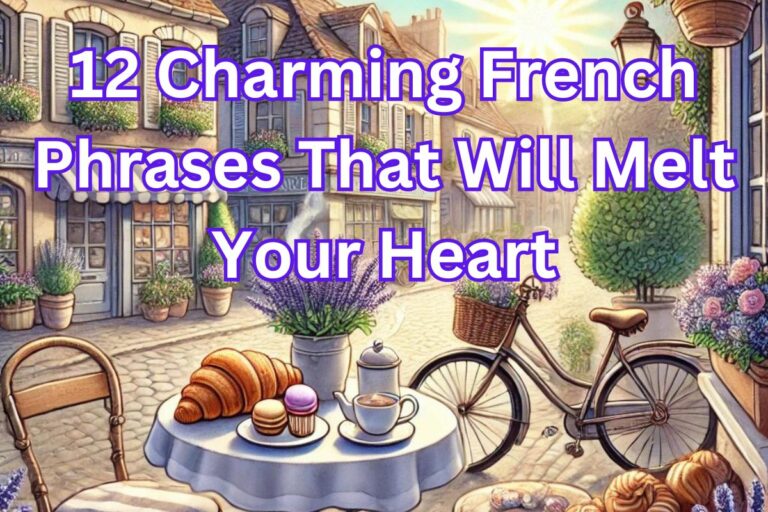 12 Charming French Phrases That Will Melt Your Heart