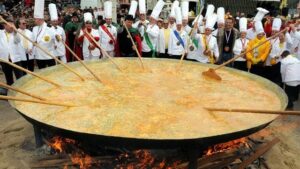 Omelette géante de Bessieres